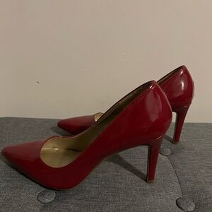 Bandolino Glossy Red Stiletto Pumps